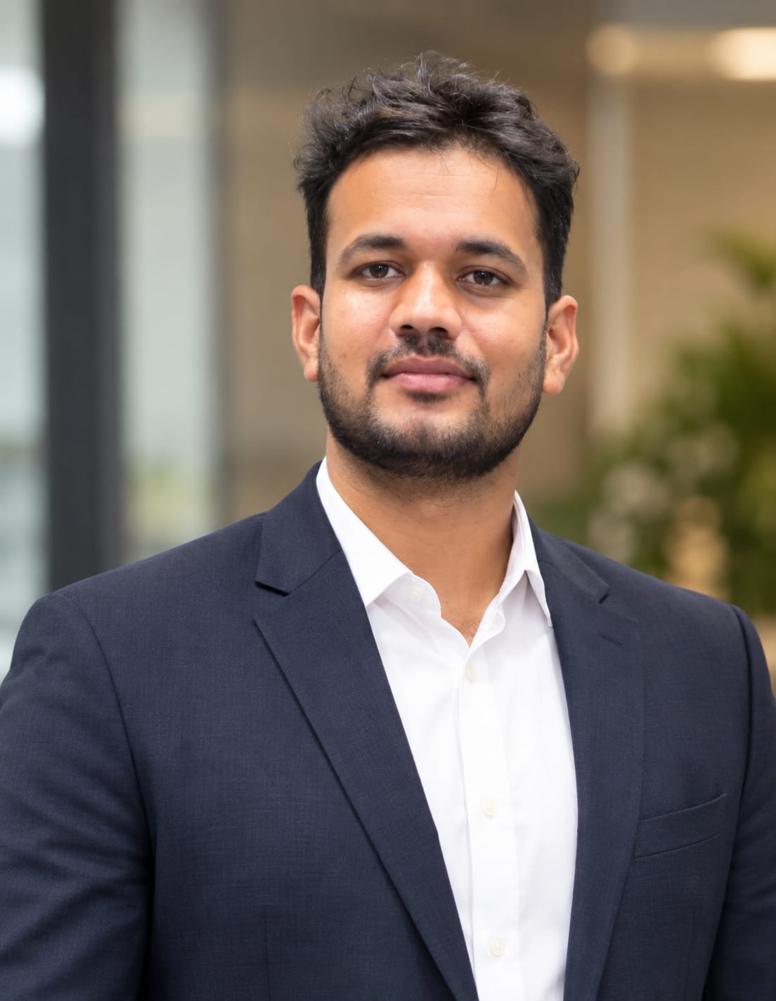 Portrait of Nanu Ram, Project Manager