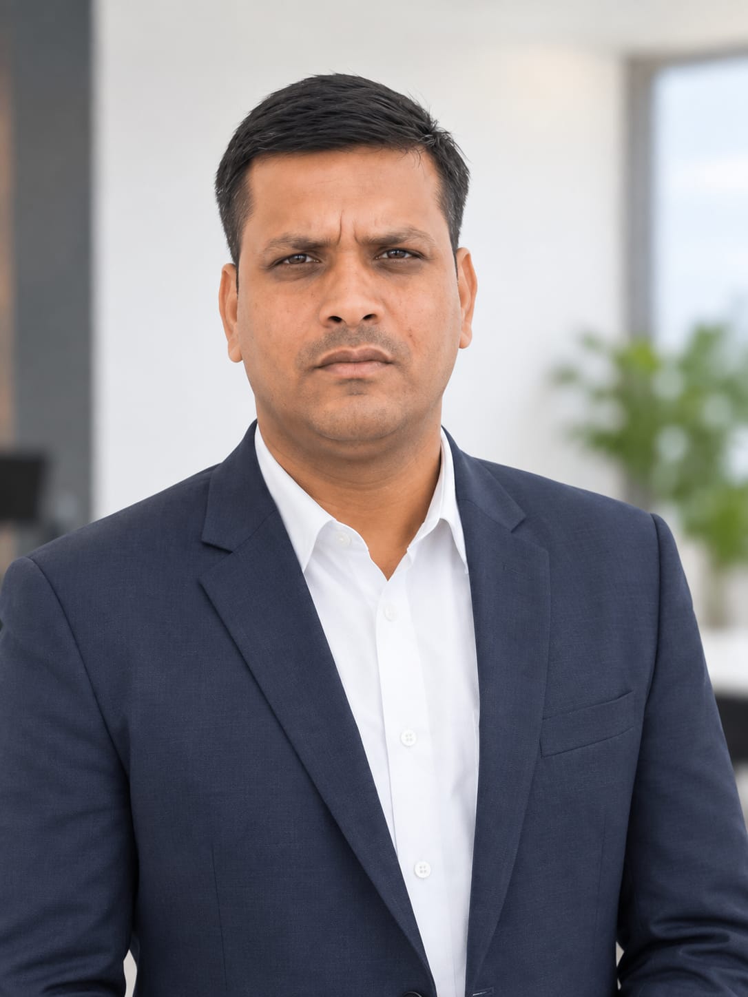 Portrait of Pawan Kumar, Site Engineer