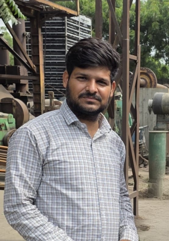 Portrait of Yogesh Kumar, Site Engineer